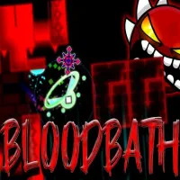 Play geometry-dash-bloodbath now!