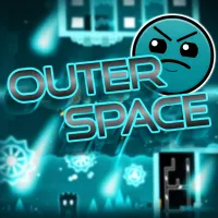 Play Geometry Dash OuterSpace now!