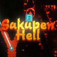 Play geometry-dash-sakupen-hell now!